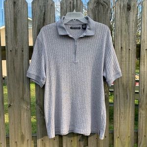 John Henry Quarter Zip Shirt. Size M